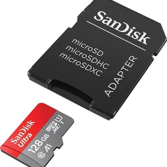 SanDisk Ultra Micro SD Memory Card with Adapter 128 GB - 1.0 Ea - Picture 3 of 11